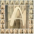 thumbnail image 3 of Wooden Letter Unfinished, Beloved Teacher Font, Craft Cutout, 3 of 3