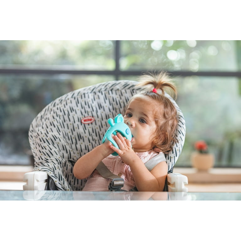 Nuby Silicone Wrist Teething Mitten for Babies Blue Koala Design