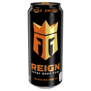 REIGN WATCHES Reign Total Body Fuel, Orange Dreamsicle, Performance Energy Drink, 16 fl oz