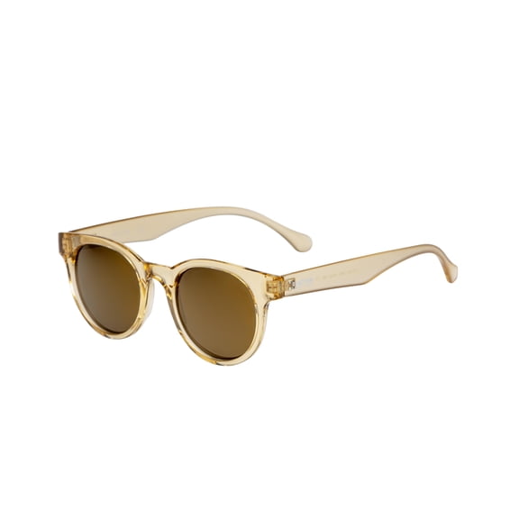 Kenneth Cole Reaction Mens Square Light Brown Sunglass KC1301 45G