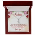 thumbnail image 4 of To My Soulmate You're My Best Friend Alluring Ribbon Necklace Message Card, 4 of 20