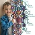thumbnail image 3 of Blackout Kids Curtains,Boho Bohemia Flower Childrens Insulated Curtains Set Of 2,Bedroom Essentials,Toddler Room Decor 52"x84"(132x213cm), 3 of 4