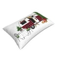 thumbnail image 3 of Daiia Vintage Buffalo Plaid Christmas Camper Bedding Waterproof Pillow Protector Zippered Queen – Bed Bug Proof Pillow Encasement-16"x24", 3 of 9