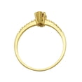 thumbnail image 4 of Anillo Lagrima Rubí Horoz Oro 10K #7 W1133, 4 of 5