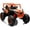 Orange, variant on EastVita 24V 7 Ah Ride On Cars Utv 2 Seater for Kids, 4WD/2WD Switchable Electric Cars Vehicles for Kids 3-8 Years w/Remote Control,19 Inch Wide Seat, Eva Tires, 3 Speeds, Purple Pink
