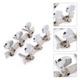 thumbnail image 3 of 6 Pcs Piquets d'Accordage pour Guitare Acoustique/folk Têtes de Machine Chrome Partie 3R+3L, 3 of 5