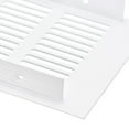 thumbnail image 3 of Air Vents Cover, 2Pcs 300 x 100mm Aluminum Alloy Mesh Air Return Vent Cover, Louvered Ventilation Grille (White), 3 of 5
