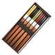 thumbnail image 2 of Palillos reutilizables, estilo japonés clásico, madera natural, paquete de regalo con función antideslizante, perfecto para la cocina asiática, 2 of 8