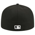 thumbnail image 4 of Men's New Era Black Baltimore Orioles Logo 59FIFTY Fitted Hat, 4 of 6