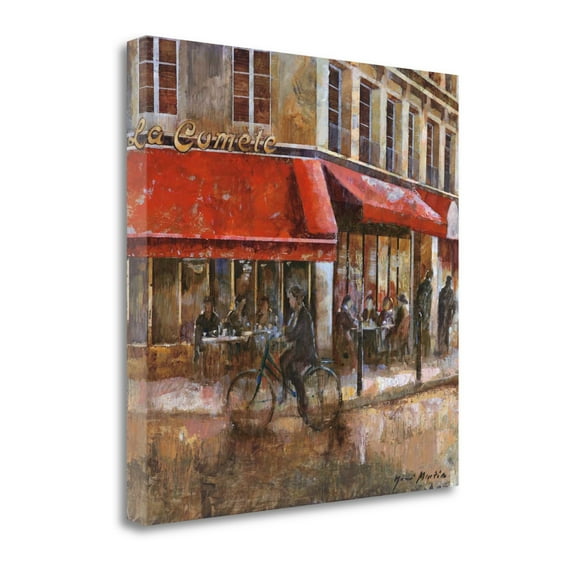 Tangletown Art, 20 x 20 "La Comète Paris " by Noemi Martin, Gallery Wrap Canvas