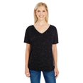 thumbnail image 1 of Threadfast Ladies' Triblend Fleck Short-Sleeve V-Neck T-Shirt, 1 of 3