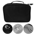 thumbnail image 3 of Shisuyan Bag for Electronics Storage Pouch Black Fabric Accessories Organization 1Pack, 3 of 8