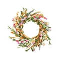 thumbnail image 2 of Spring Wreath for Front Door All Season Artificial Flower Wreath for Fall Decor Home Indoor Outdoor Wall Decor Wreaths Farmhouse Weatherproof Porch Window Decoration 1Pcs, 2 of 9