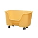 thumbnail image 5 of Cajas de Arena para Gatos jinwen Inodoro Abierto Amarillo Con Rueda, 5 of 8