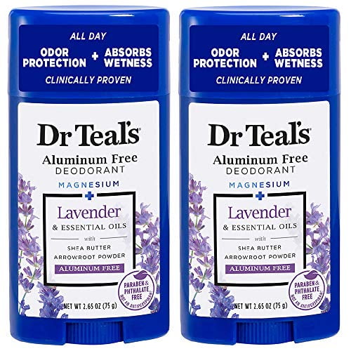 Dr Teal s Aluminum Free Deodorant Lavender Paraben & Phthalate Free