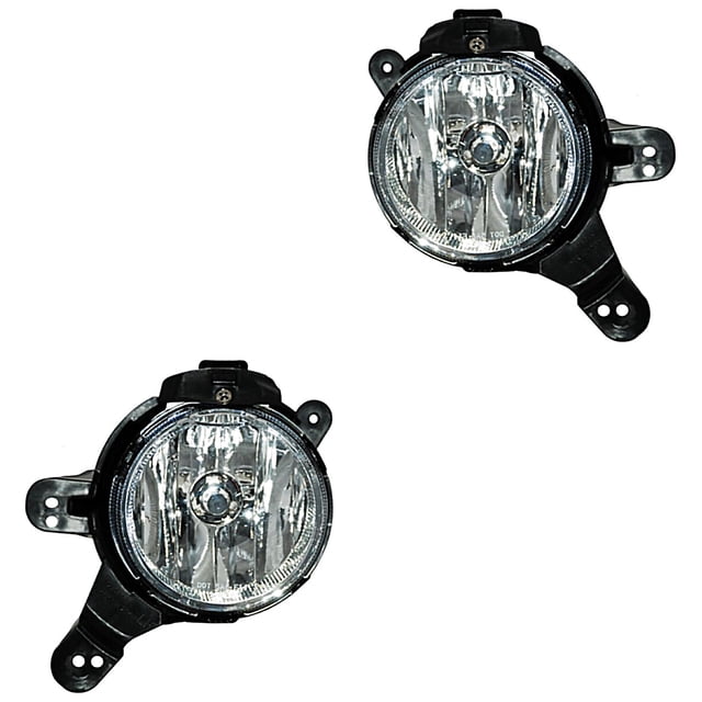Par de Faros Para Niebla Spark 2013 A 2017 Chevrolet C/Base Genérica .