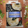 thumbnail image 5 of (2 pack) David Textiles 44" x 1 yard Cotton Country Toss Chicken Pre-Cut Fabric, Black, 5 of 7