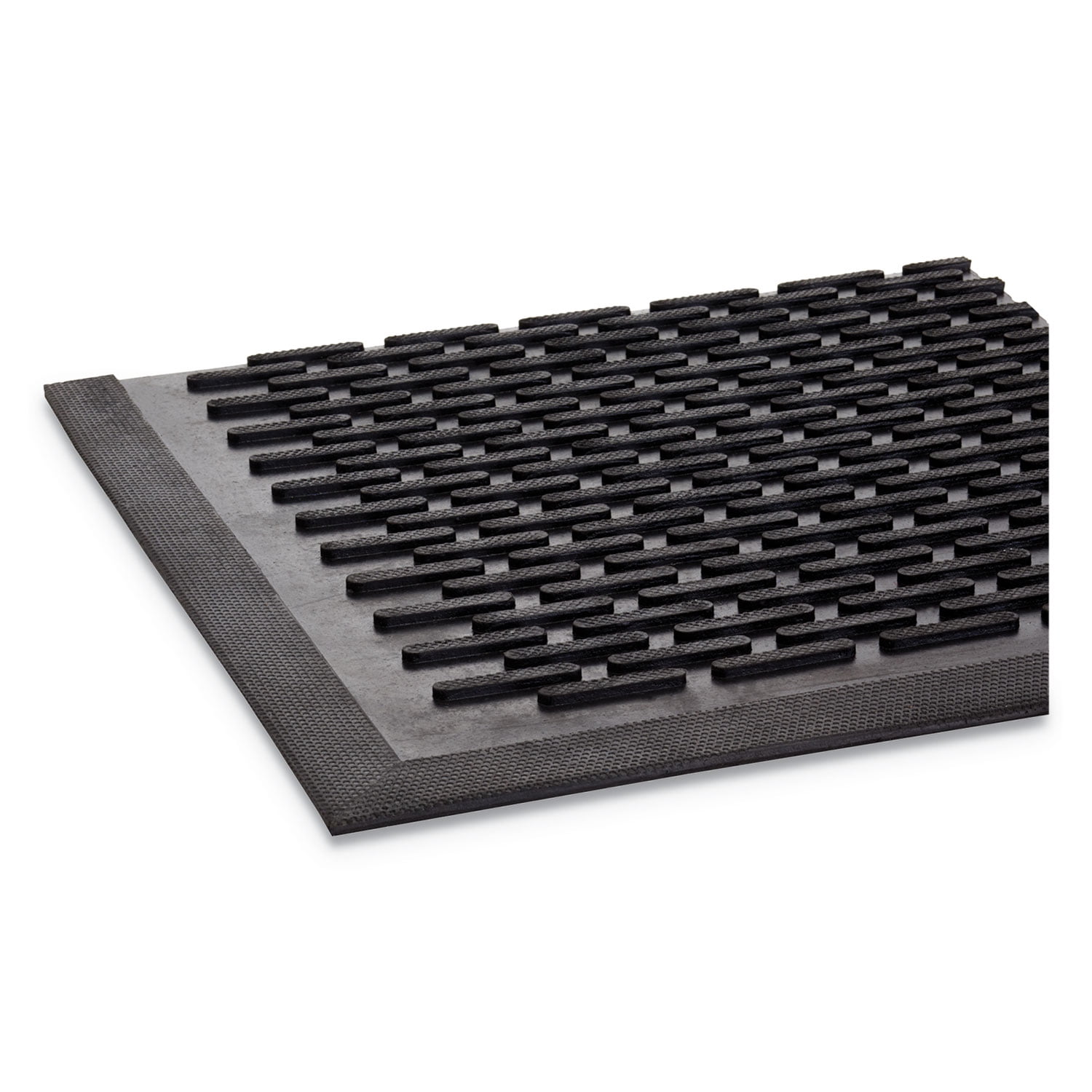 Crown Candy Mats & Matting Crown Candy-tred Indoor/outdoor Scraper Mat, Rubber, 43.75 X 66.75, Black