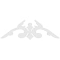 thumbnail image 4 of Ekena Millwork 72"W x 27"H x 1"P (9/12) Pitch Milton Architectural Grade PVC Gable Pediment, 4 of 5