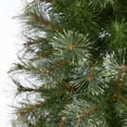 thumbnail image 3 of Nearly Natural 6.5ft. Cashmere Slim Artificial Christmas Tree, Green, 3 of 6