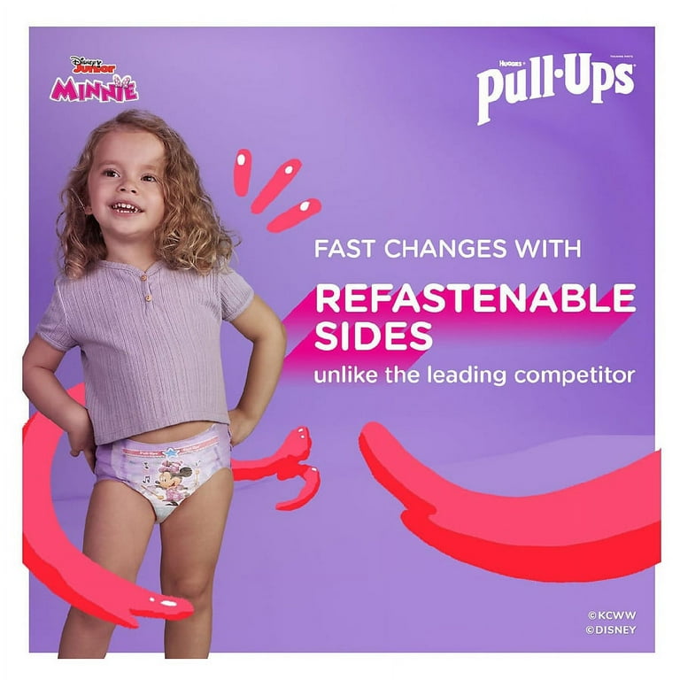 Huggies Girls' Night-Time Potty Training Pants Size 5, 3T-4T, 60