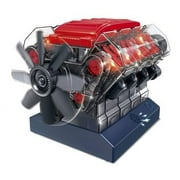 OWI OWI-39102 Vroom STEM V8 Model Combustion Engine Set - Black
