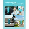 thumbnail image 3 of Paruu Portable Bottle Warmer for Travel, Easy-Clean Wide Mouth, Portable Milk Warmer with Fast Heating, 7-Temp Control,12oz, 3 of 9