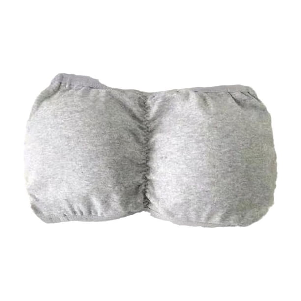 LUVCLS Ropa interior de verano sin espalda para niñas, sujetador versátil con pecho envuelto P8 US