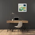 thumbnail image 3 of Weiss, Jan 15x15 White Modern Wood Framed Museum Art Print Titled - Colorfield No. 6, 3 of 4