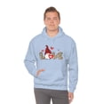 thumbnail image 6 of Love Gnome Hoodie | Valentine's Day | Unisex Heavy Blend Hooded Sweatshirt, 6 of 9