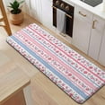 thumbnail image 5 of Pioneer Flower Floral Print Pattern Kitchen Rug Mat,Kitchen Runner Rugs Non Skid Washable,Decorative Kitchen Floor Mats for Kitchen,Sink,Laundry,17"x47.2", 5 of 7