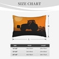 thumbnail image 4 of Yiaed tractor cultivating the land Print Brushed Microfiber Envelope Pillowcases, Standard,Envelope Closure Pillow Cases（No pillow core）-16"x24", 4 of 6