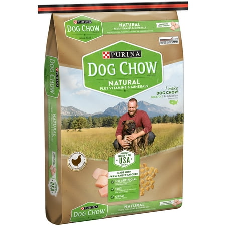 Purina Dog Chow Vitamines Natural Plus et minéraux Nourriture pour chiens de 16,5 lb Sac