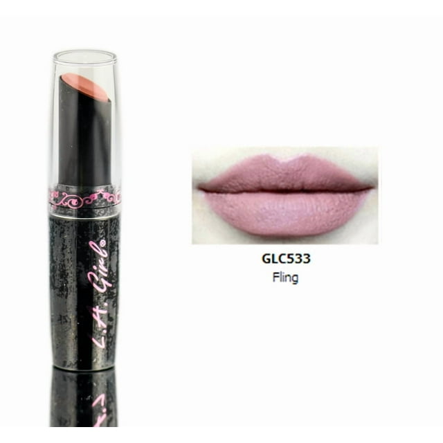 Barra de labios «LA Girl Luxury Creme», color de labios GLC533 - Fling