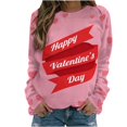 thumbnail image 1 of Moda mujer suelta cuello redondo casual manga larga impresa señoras sudadera tops Pompotops  FGAJ1749, 1 of 4