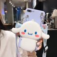thumbnail image 1 of Para Samsung Galaxy S7 Edge S8 S9 S10 S20 S21 S22 S23 Ultra FE Melody Kuromi Wallet Funda de TPU suave xuanjing  unisex, 1 of 2