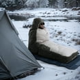 thumbnail image 3 of Naturehike, Pro Outdoor Sleeping Bag, Down Sleeping Bag for Adults, Sleeping Bag for Extreme Cold Weather with Compression Sack, Water Repellent, For Expeditions/Mountaineering/Hiking/Backpacking, 3 of 19