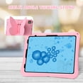 thumbnail image 5 of Allytechgroup Kids Case for iPad Air 13 Inch M2 2024/iPad Pro 13 Inch M4/ iPad Pro 12.9 (2018/2020/2021/2022), Cute Butterfly Rotating Stand Lightweight Kids Friendly Shockproof Case, Pink, 5 of 6