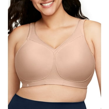 Full Figure Plus Size MagicLift Seamless Sports Bra Wirefree #1006