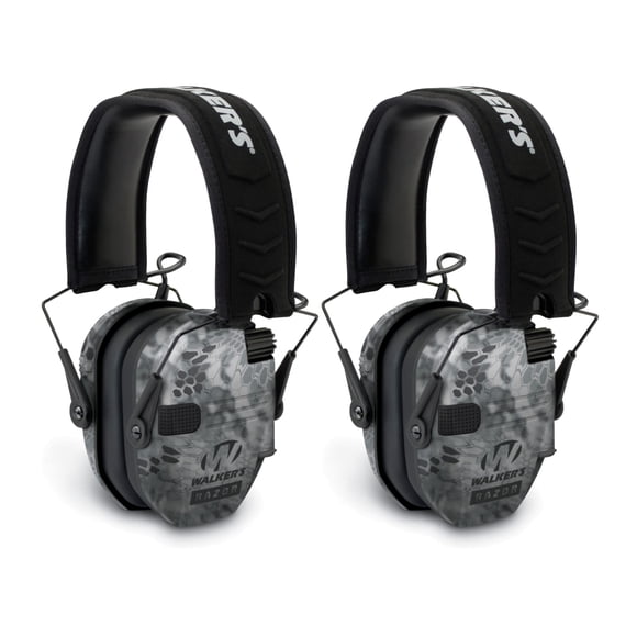 Orejeras Walker's Razor Digital Raid Kryptek (paquete de 2)