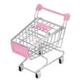 thumbnail image 1 of Mini carrito de compras Toy Creative - Estantes de escritorio, color rosa, 1 of 3
