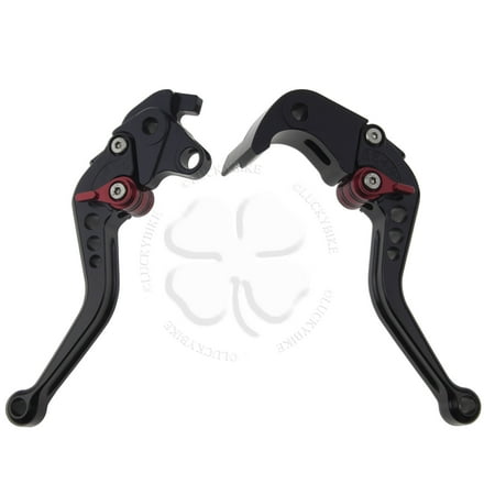 2008 Honda Cbr 1000 - Black CNC Shorty Brake Clutch Hand Levers Honda CBR 1000 RR 2004 2005 2006 2007