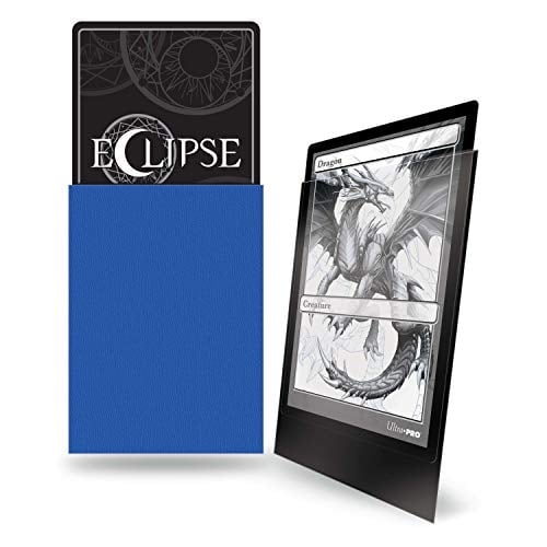 Ultra Pro E-15614 Mangas Mate Estándar Eclipse Paquete de 100 - Azul Pacífico Ultra Pro Ultra Pro