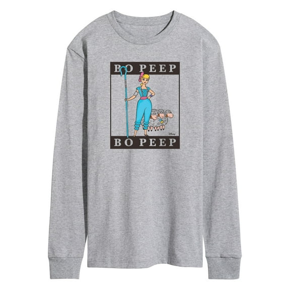 Toy Story 4 - Type Block Bo Peep - Men's Long Sleeve T-Shirt