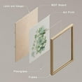 thumbnail image 4 of PixonSign&nbsp;Framed Pastel Echeveria Cactus Succulent Wall Art, Set of 4 Nature Wilderness Prints, Botanical Floral Plant Wall Décor, Rustic Artwork for Living Room, Bedroom - 12"x16" Natural, 4 of 5