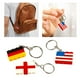 thumbnail image 5 of Bolsa en miniatura con colgante de 3 piezas, llavero con bandera nacional, con llavero, 5 of 9