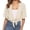 A Beige, variant on Women Tie Front Short Sleeve Cropped Bolero Shrug Thin Chiffon Fabric Lightweight Summer Daily Dress Sun Protection Layering Cover Up Topper A Beige L