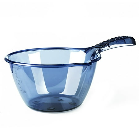 

ALSLIAO Clear Long Handle Water Spoon Plastic Cooking Bathroom Water Spoon