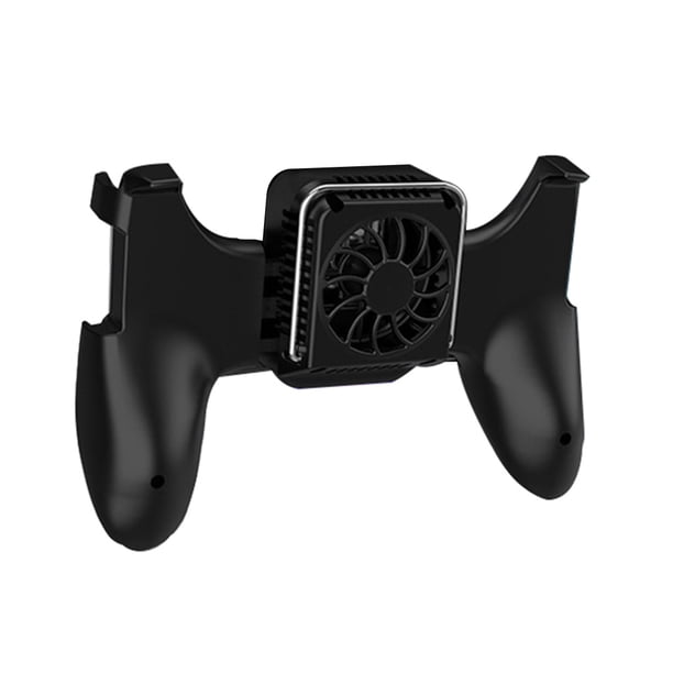 Controlador de juegos móvil Gamepad Trigger Shooter Reemplazo de joystick para iPhone con ventilador de refrigeración más fresco Eigraketly EL1888-00B