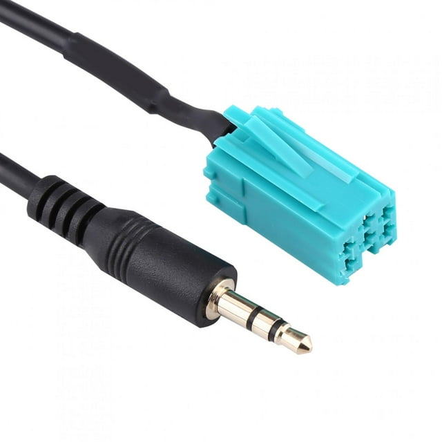 Cable auxiliar, cable de 6 pines para automóvil, cable de enlace para datos de automóvil, diseño exquisito